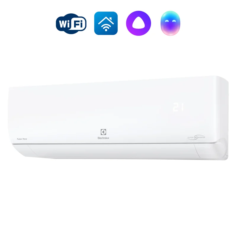 Сплит-система инверторного типа Electrolux Fusion Wave Super DC EACS/I-12HFW/N8 комплект